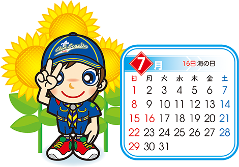カブ　7月