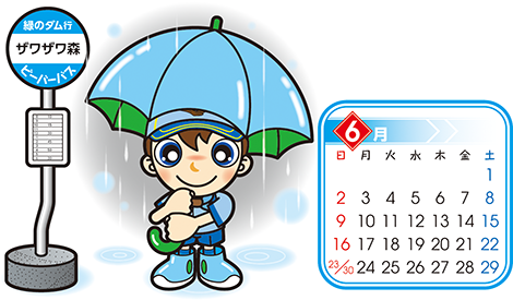 ビーバー　6月