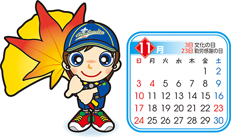 カブ　11月
