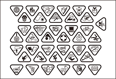 チャレンジ章スタンプ