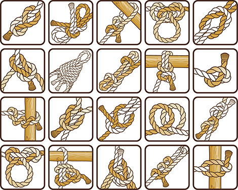 ロープワーク一覧