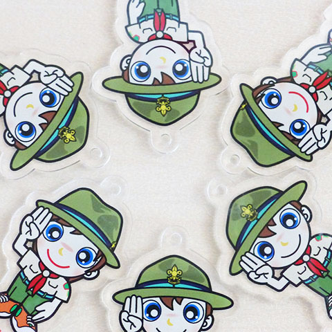 アクリルキーホルダー