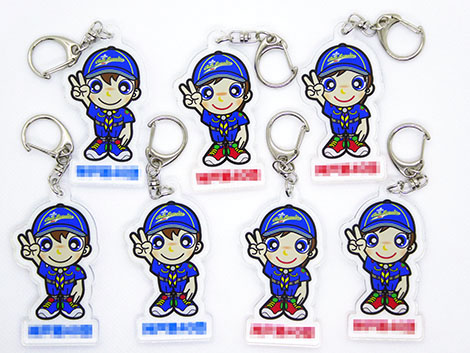 アクリルキーホルダー