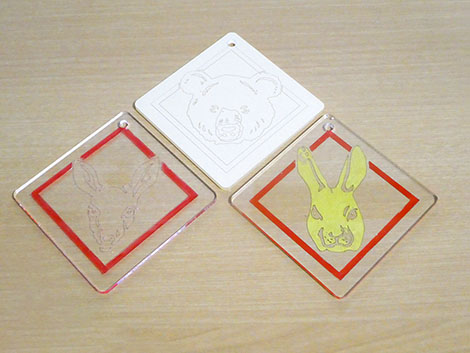 ステップ章アクリル