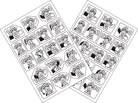 クリアスタンプ