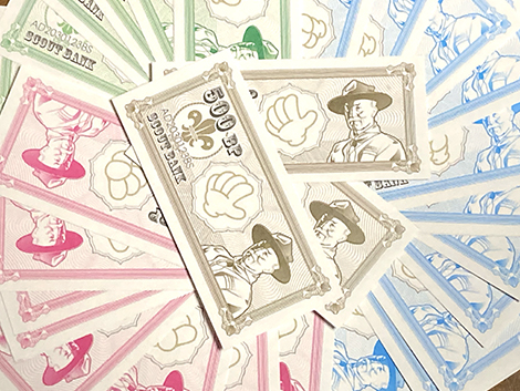 スカウト銀行券