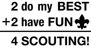 For SCOUTING!