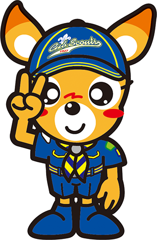 敬礼　バンビ君