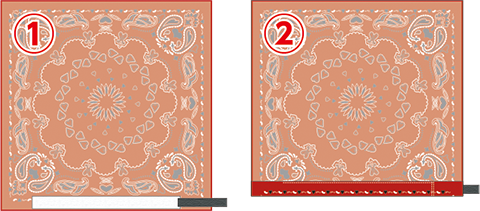 海賊帽　作り方1・2