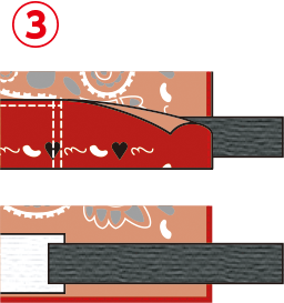 海賊帽　作り方3