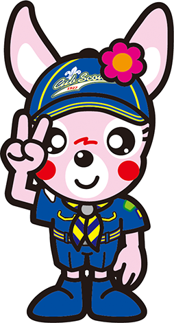 敬礼　うさちゃん