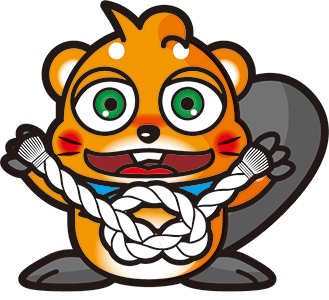 ビーバー君　ロープ