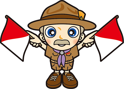 ベーデン・パウエル　手旗信号