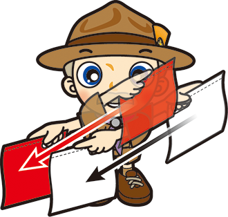 手旗信号　第11原画