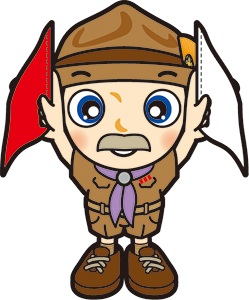 手旗信号　第12原画