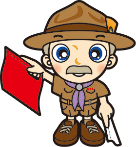 手旗信号　第14原画