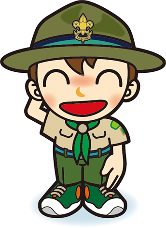 照れるボーイスカウト