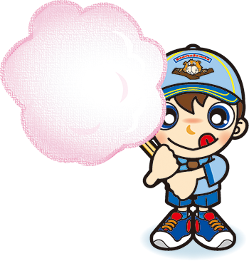 綿菓子　ビーバー