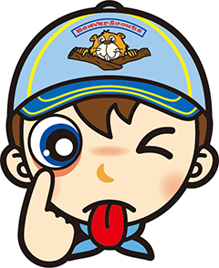 ビーバー　あっかんべー