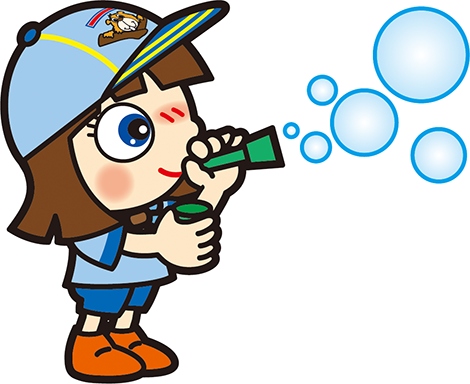 シャボン玉ビーバー