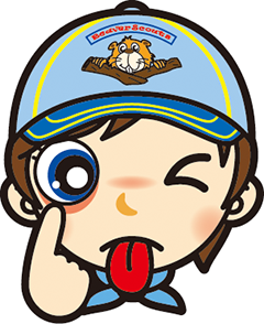 ビーバー　あっかんべー