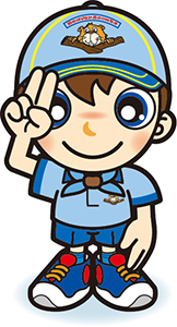 ビーバースカウト　敬礼