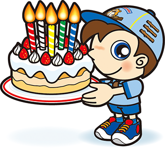 ビーバースカウト　ケーキ