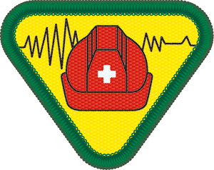 チャレンジ章　災害救助員