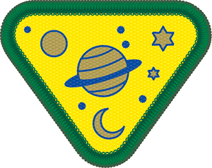 チャレンジ章　天文学者