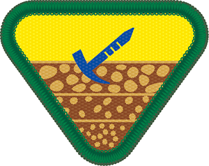 チャレンジ章　地質学者