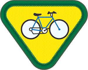 チャレンジ章　自転車博士