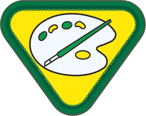 チャレンジ章　画家