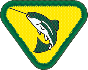 チャレンジ章　フィッシャーマン