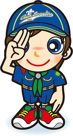 敬礼　女の子
