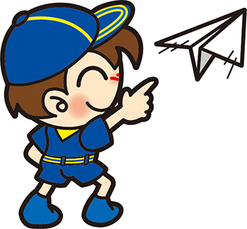 紙飛行機カブ