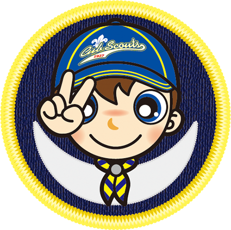 月の輪カブの敬礼