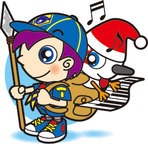 探検カブ・音楽雪だるま