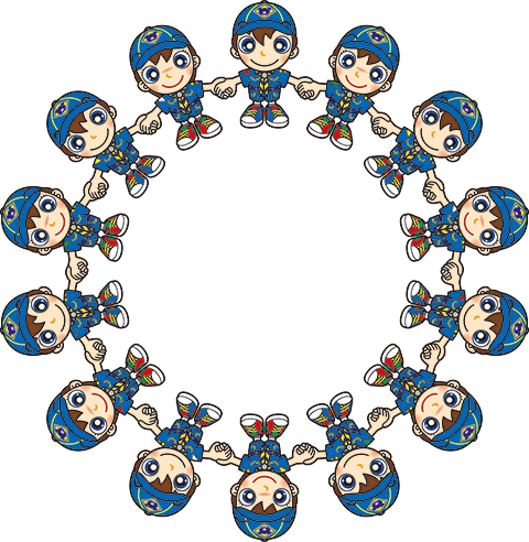 カブスカウト・円形