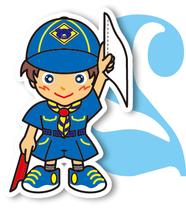 手旗信号　逆第2原画