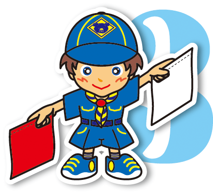 手旗信号　第3原画