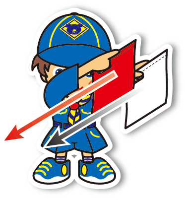 手旗信号　第11原画