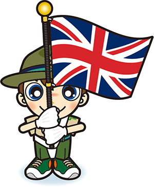 国旗手　イギリス