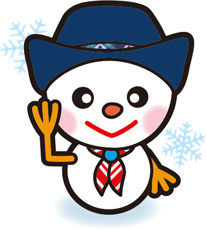 ガール雪だるま