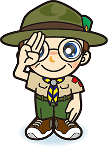 丸眼鏡カブ隊隊長