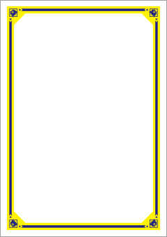 ネッカチーフ罫2色