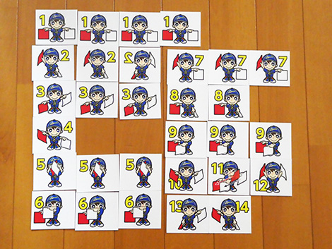 手旗信号マグネット