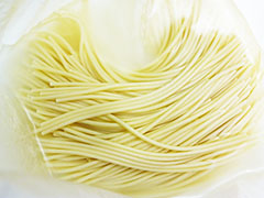 ポリ袋料理　パスタ