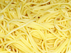 ポリ袋料理　パスタ