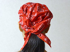 バンダナ海賊帽