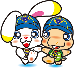 ハイキング　ウサギとカメ